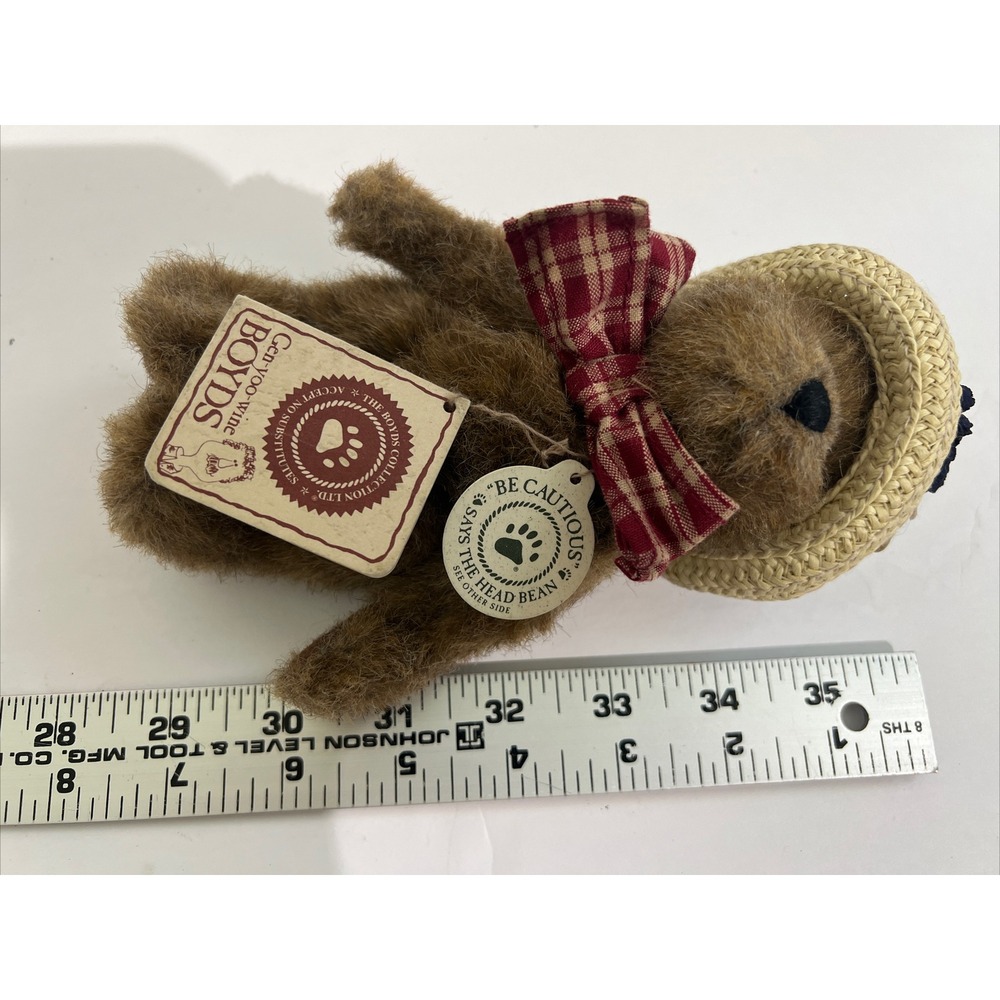 Boyds Bears "Betty Jane Maybeary" Jointed Plush 7" Tall Best Dressed With Tags - Picture 2 of 6